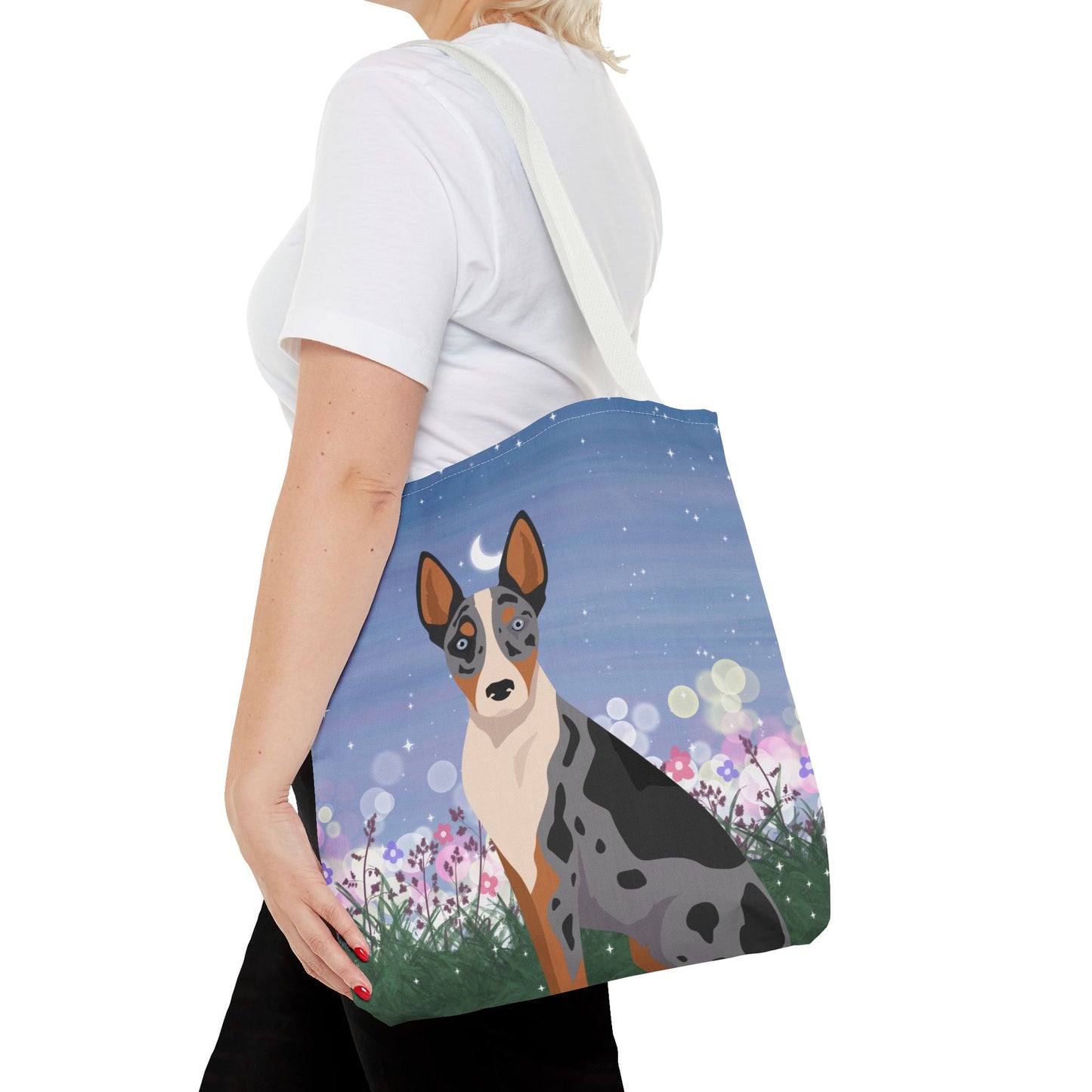 Australian Koolie Dog Tote Bag 16x16