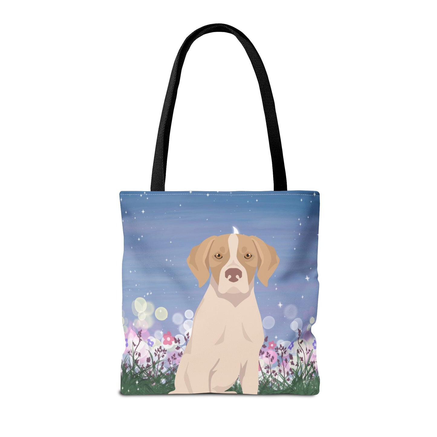 Pointer Dog Tote Bag 16x16