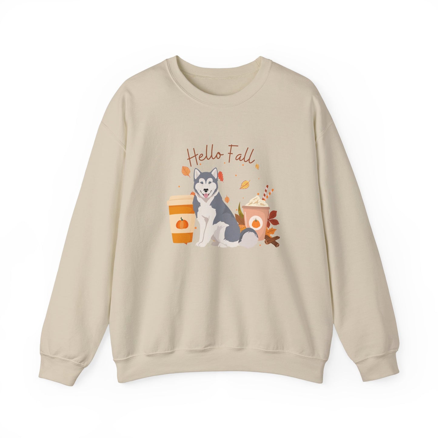 Copy of Copy of Copy of Canadian Inuit Dog Fall Halloween Unisex Heavy Blend Crewneck Sweatshirt