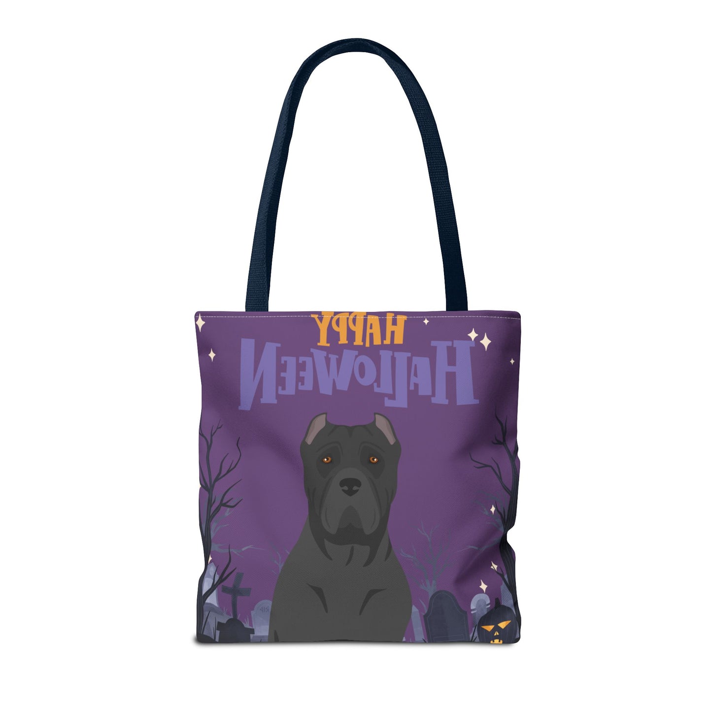 Cane Corso Dog Happy Halloween Tote Bag 16x16