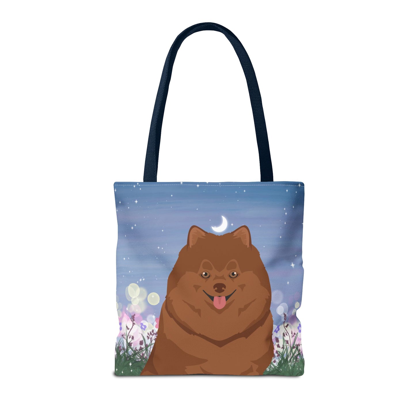 Pomeranian Dog Tote Bag 16x16