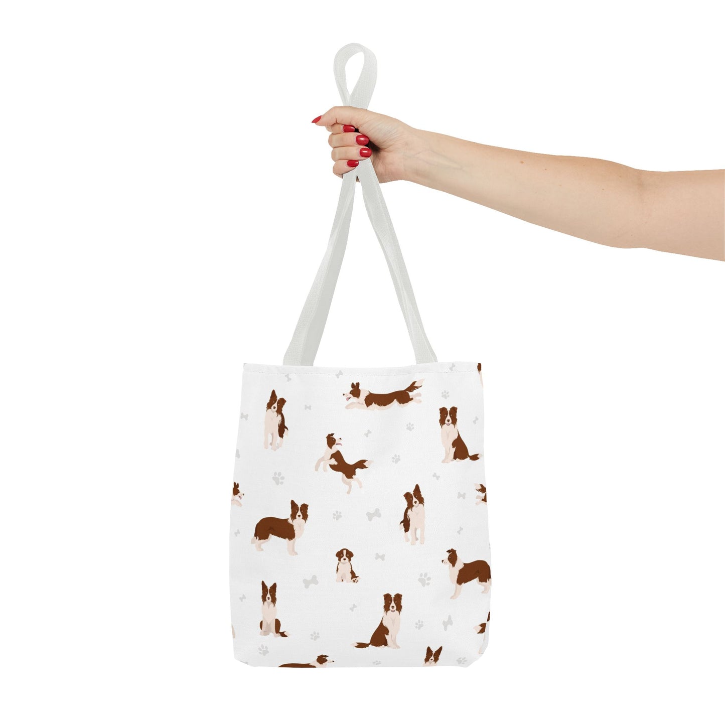 Border Collie Dog Tote Bag, Akita Dog Mom Gift