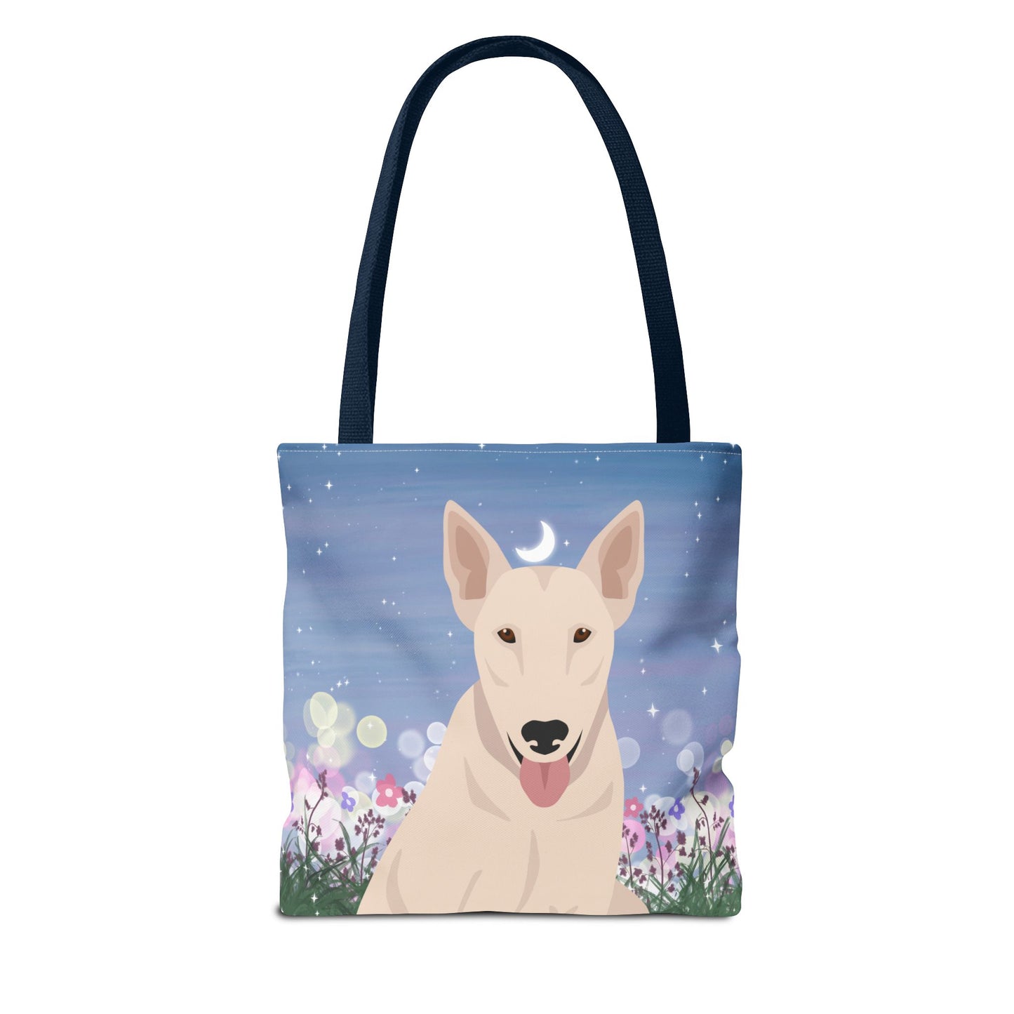 Bull Terrier Dog Tote Bag 13x13