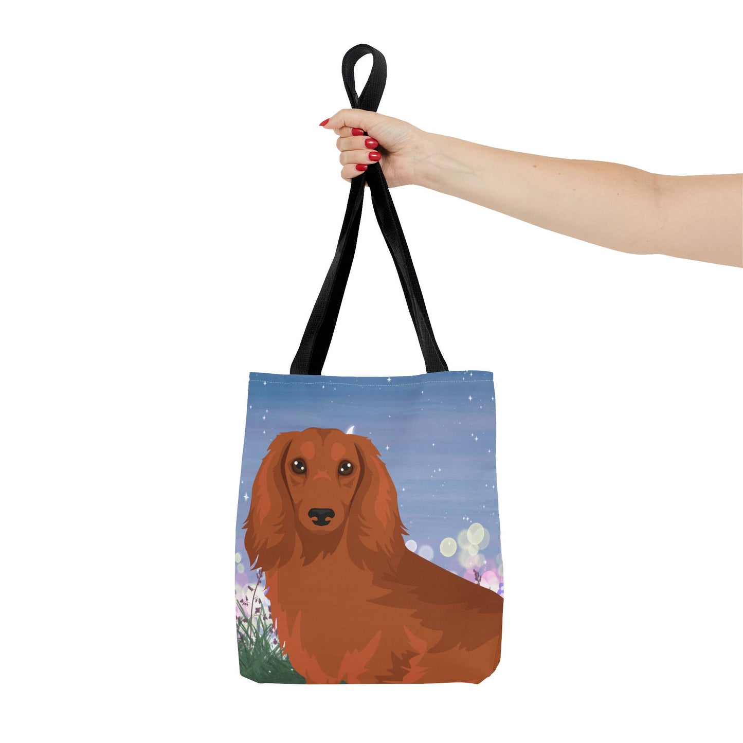 Dachshund Dog Tote Bag 13x13