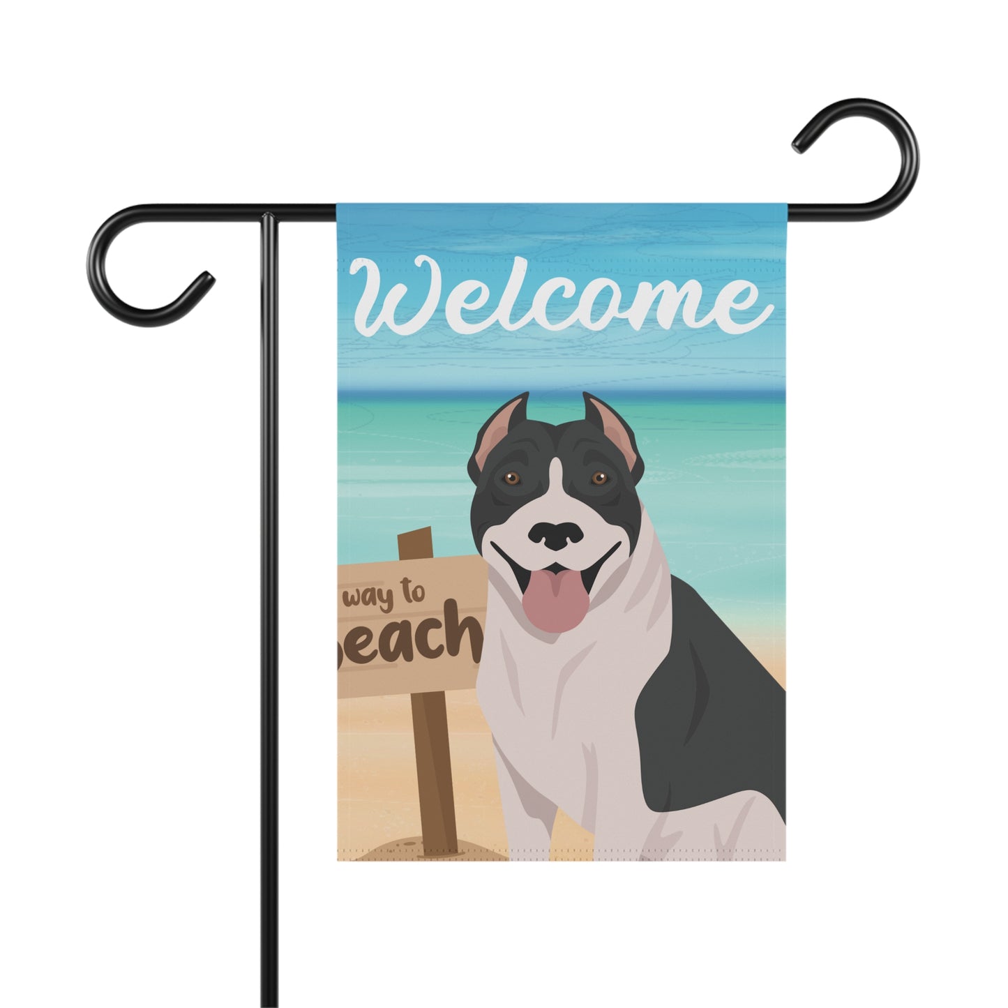 Pit Bull Dog Garden Flag