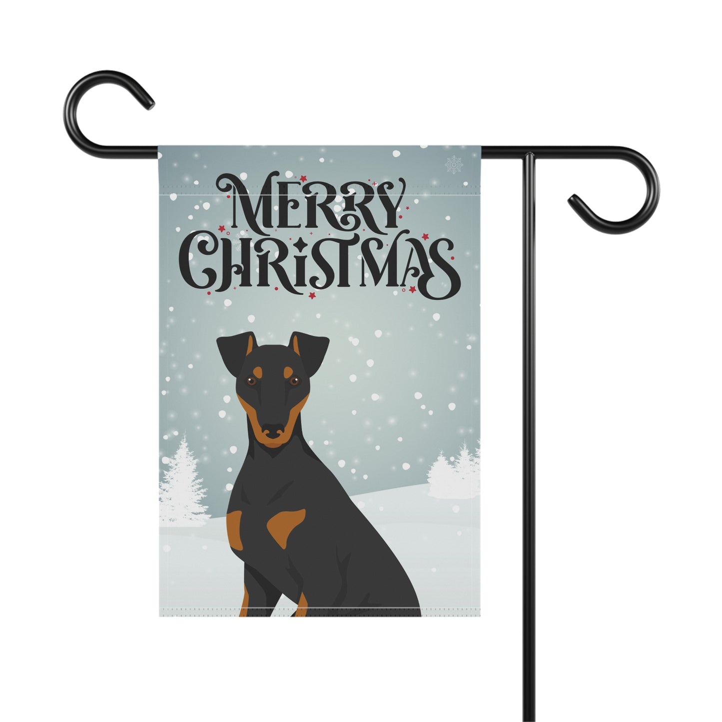 Manchester Terrier Dog Garden Flag