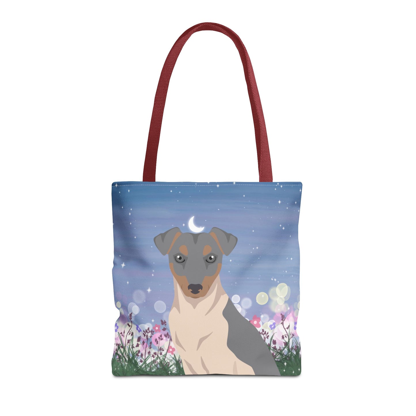 Brazilian Terrier Dog Tote Bag 16x16
