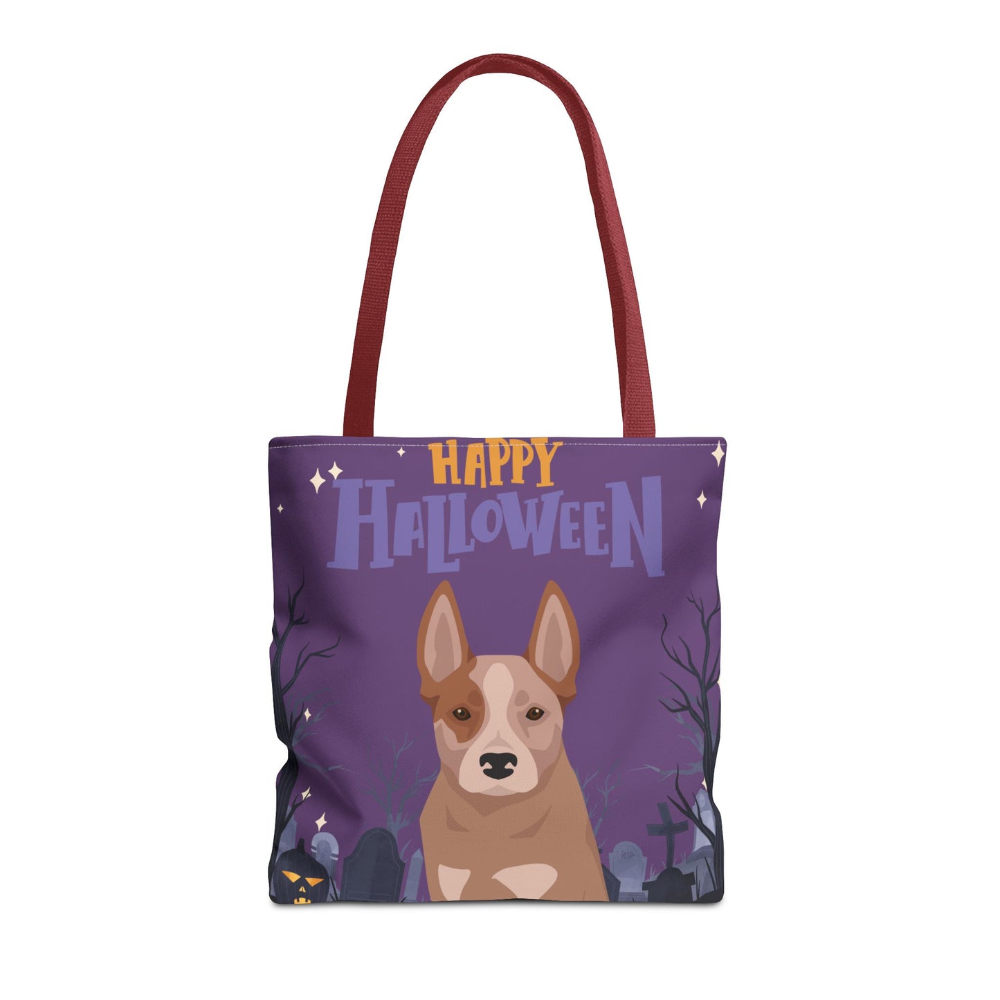 Australian Cattle Dog Dog Happy Halloween Tote Bag 16x16