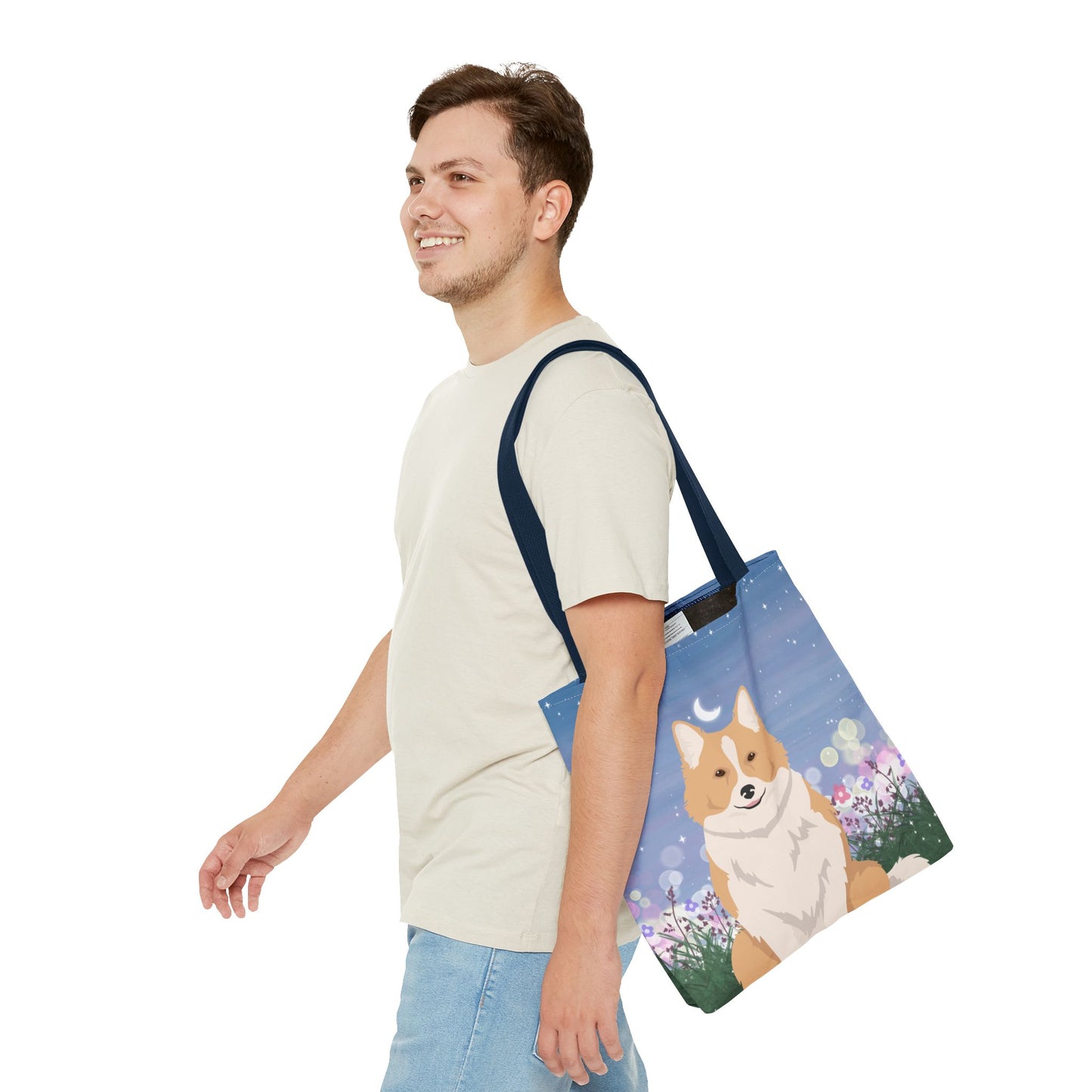 Icelandic Sheepdog Dog Tote Bag 16x16