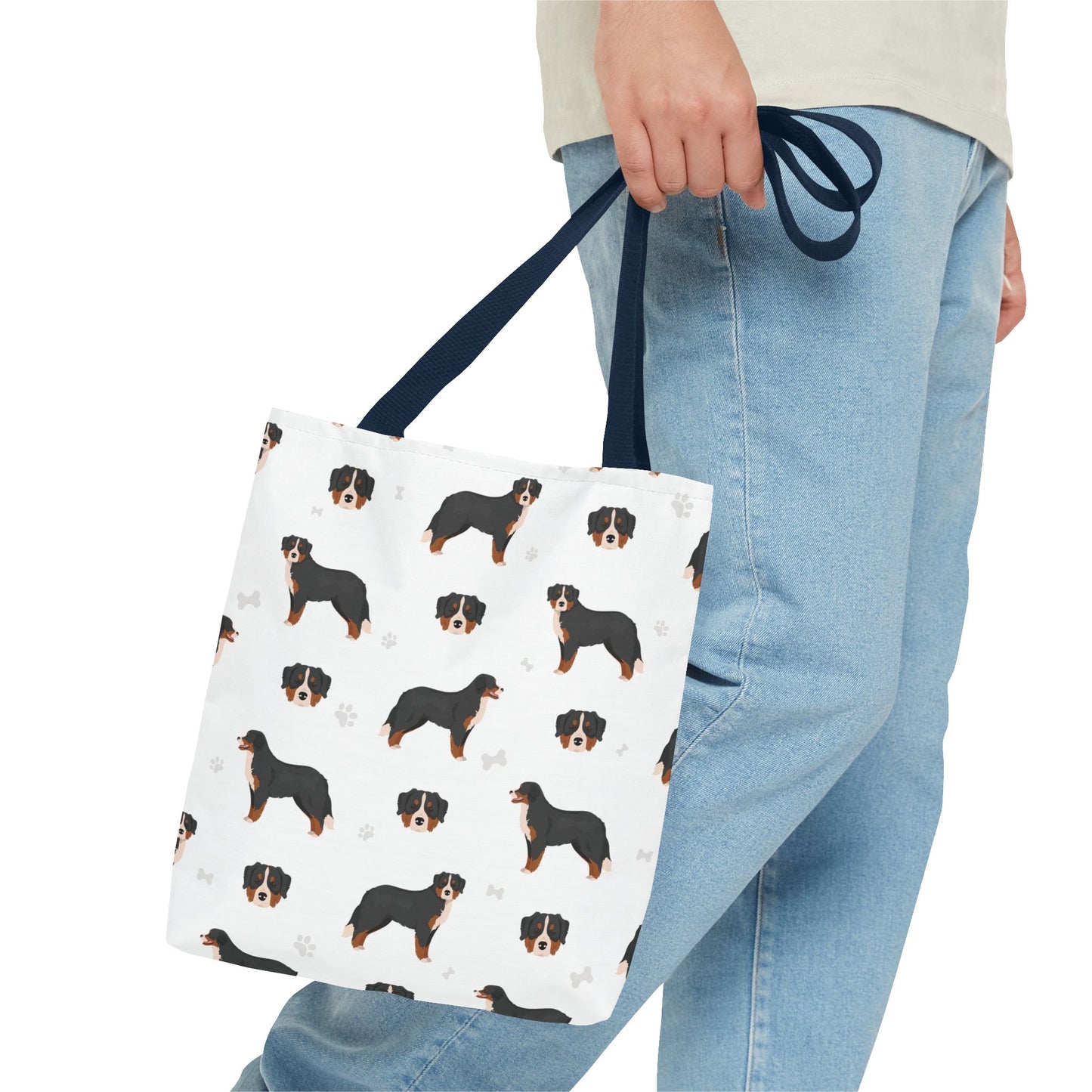 Bernese Mountain Dog Tote Bag, BMD Dog Mom Gift