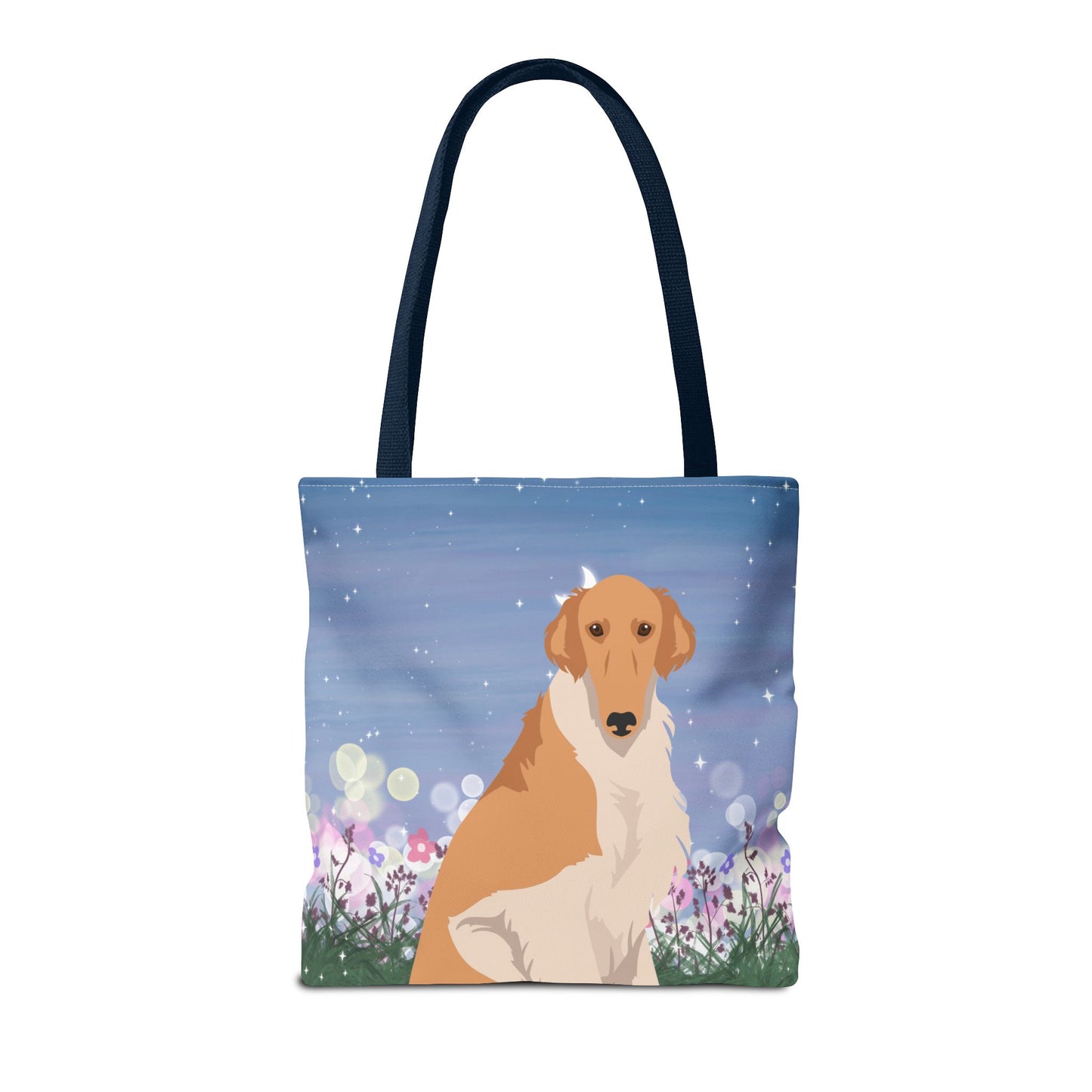 Borzoi Dog Tote Bag 16x16