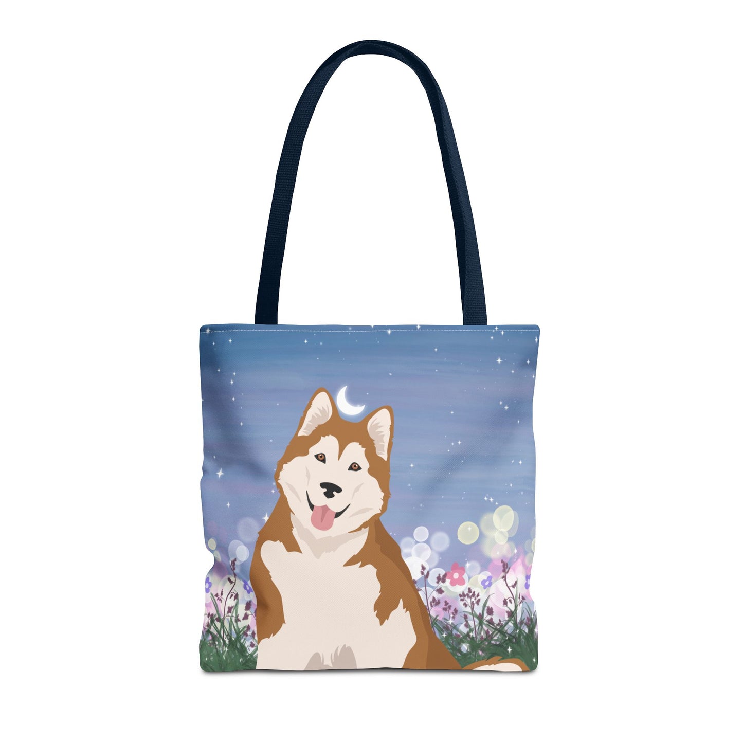 Alaskan Malamute Dog Tote Bag 16x16