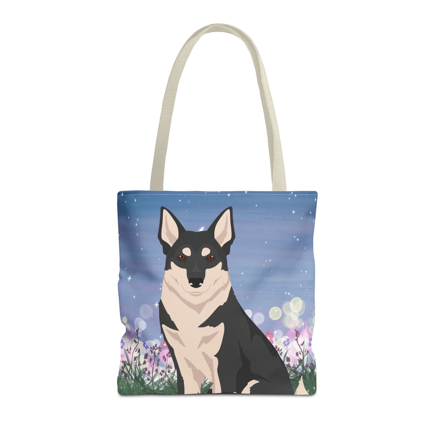 Swedish Elkhound Dog Tote Bag 16x16