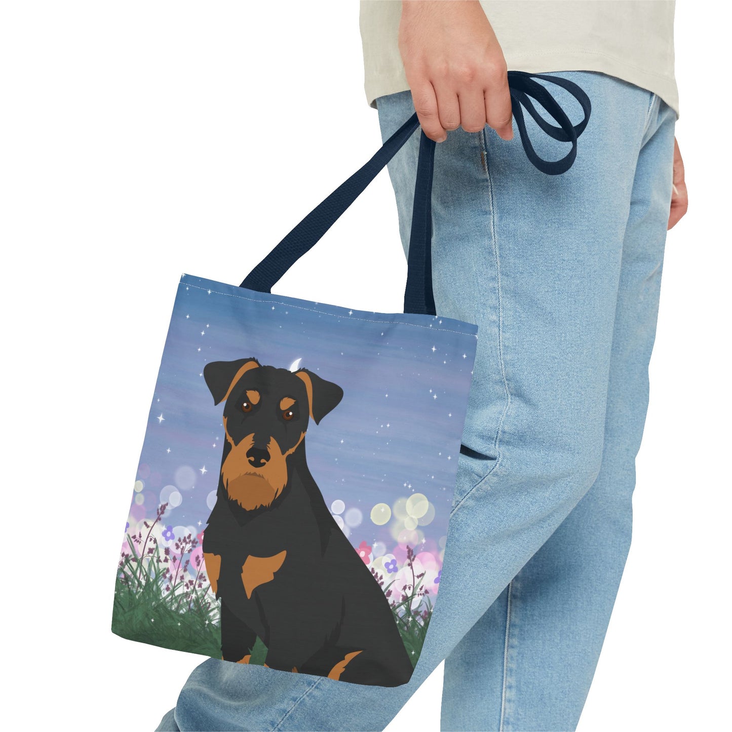 Jagdterrier Dog Tote Bag 13x13