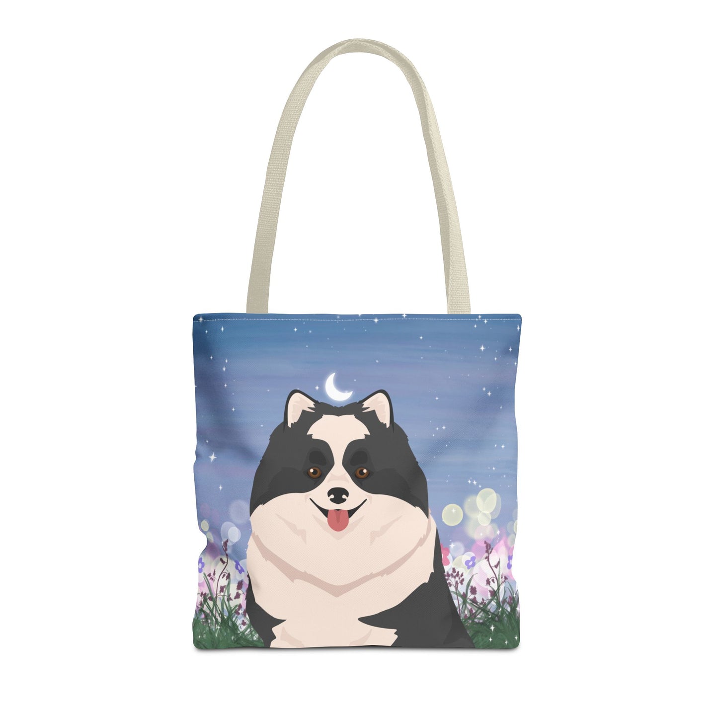 Pomeranian Dog Tote Bag 16x16