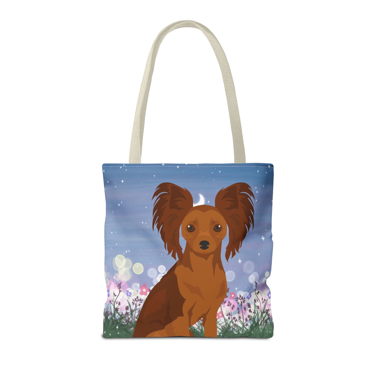 Russian Toy Terrier Dog Tote Bag 16x16