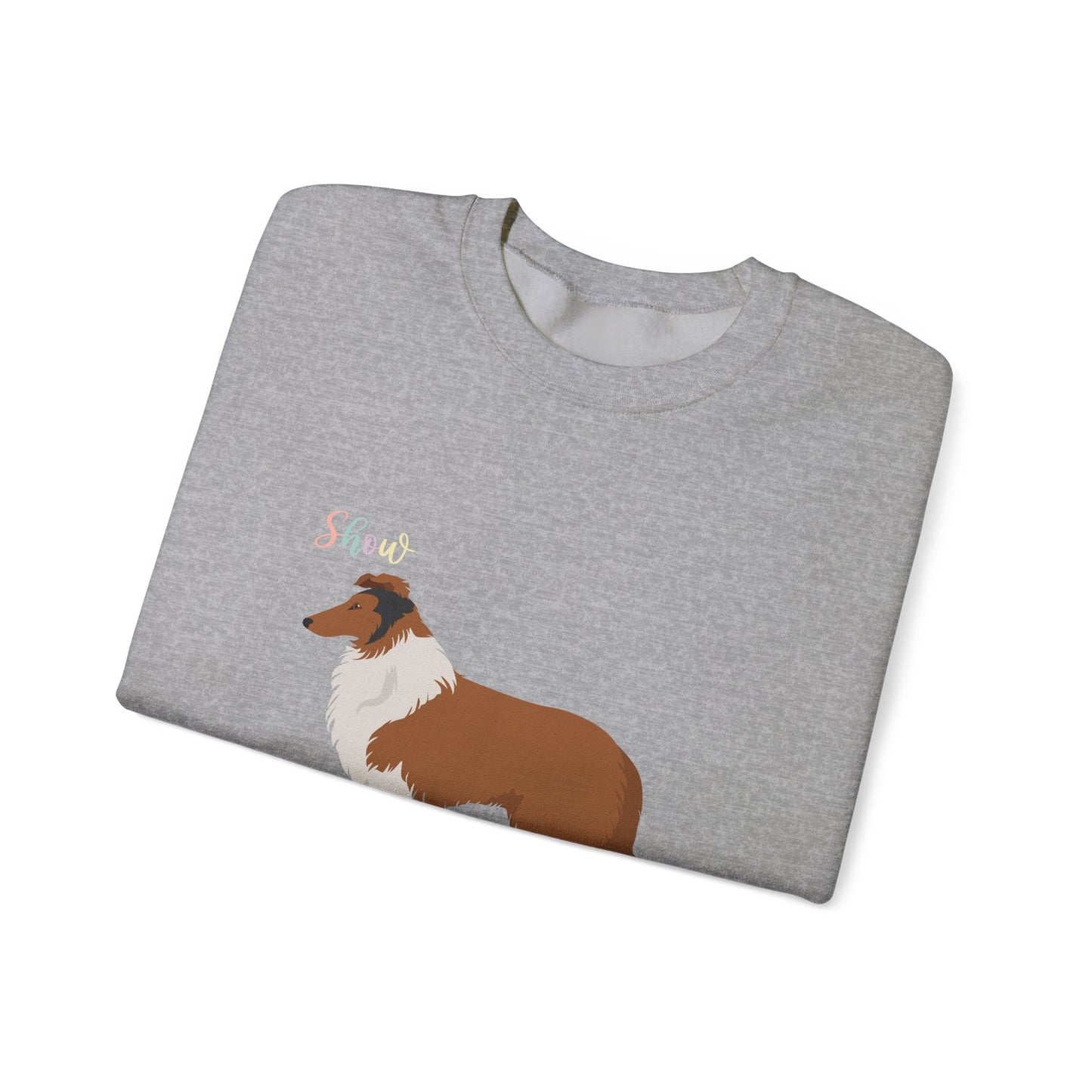 Collie Dog Unisex Heavy Blend Crewneck Sweatshirt