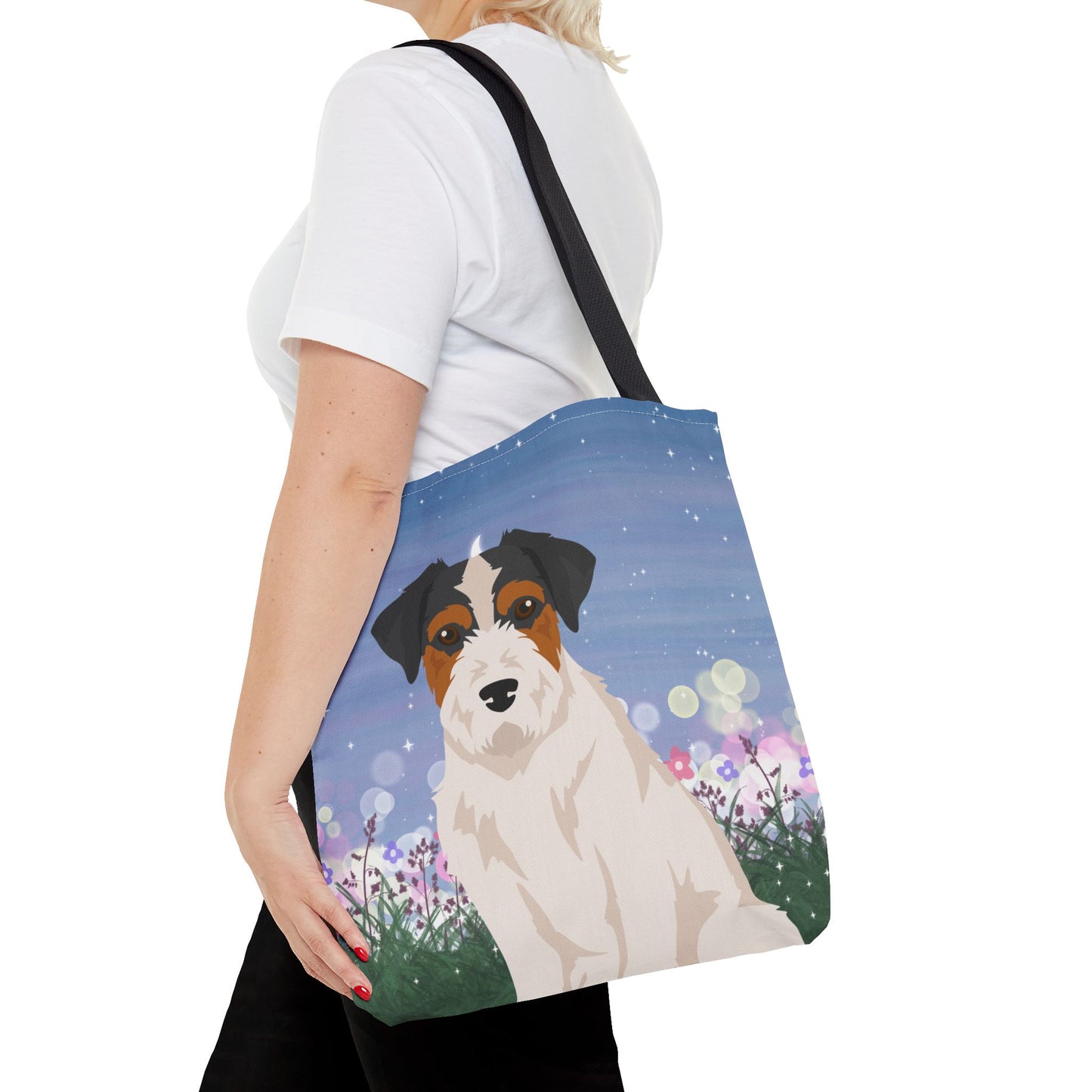 Jack Russell Terrier Dog Tote Bag 16x16