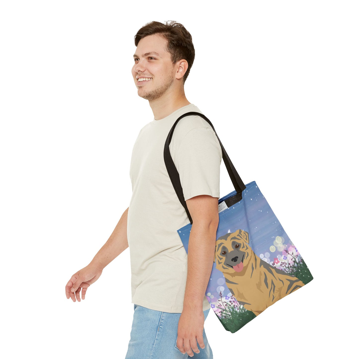 Aidi Dog Tote Bag 16x16