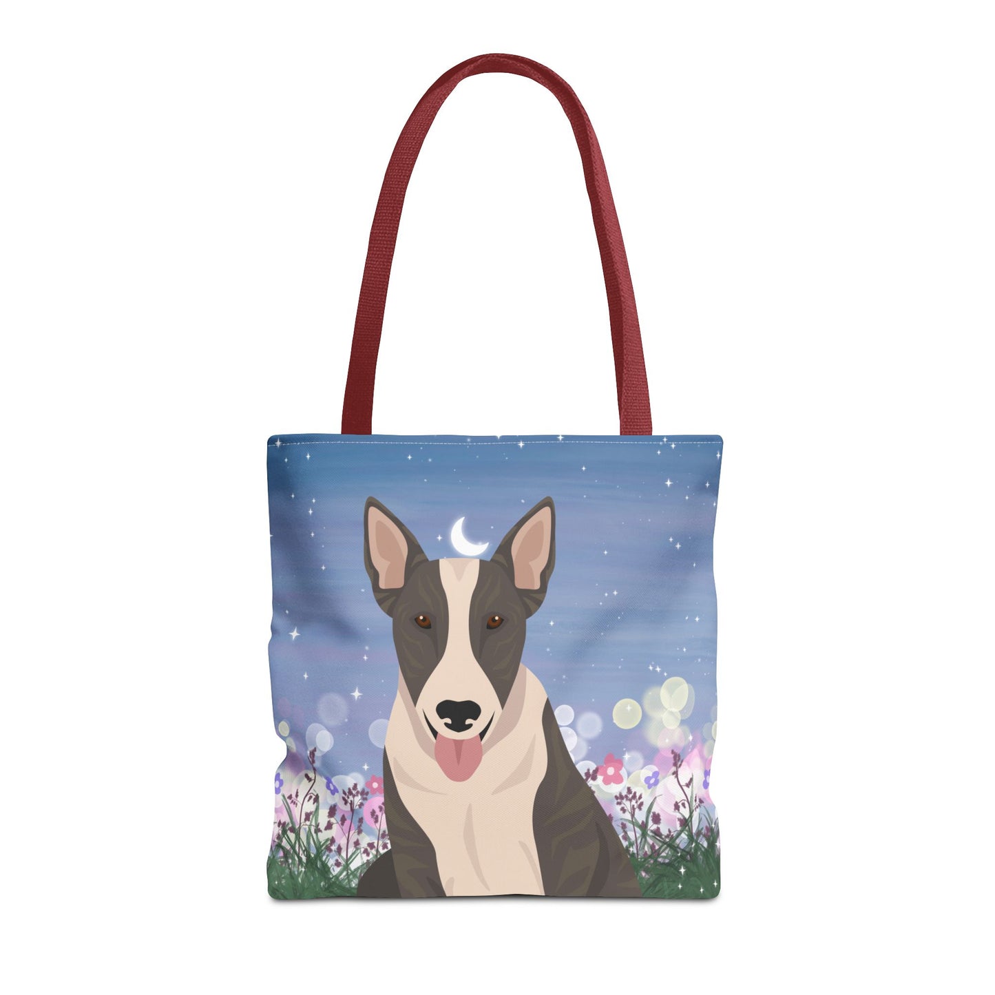 Bull Terrier Dog Tote Bag 16x16