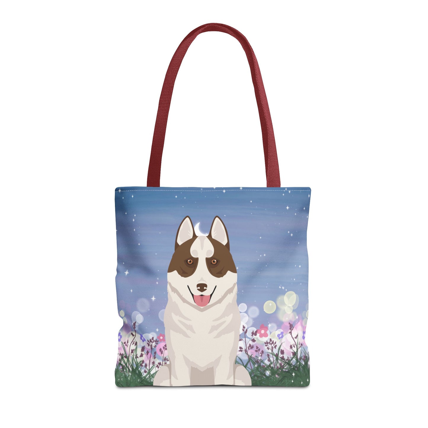 Siberian Husky Dog Tote Bag 16x16