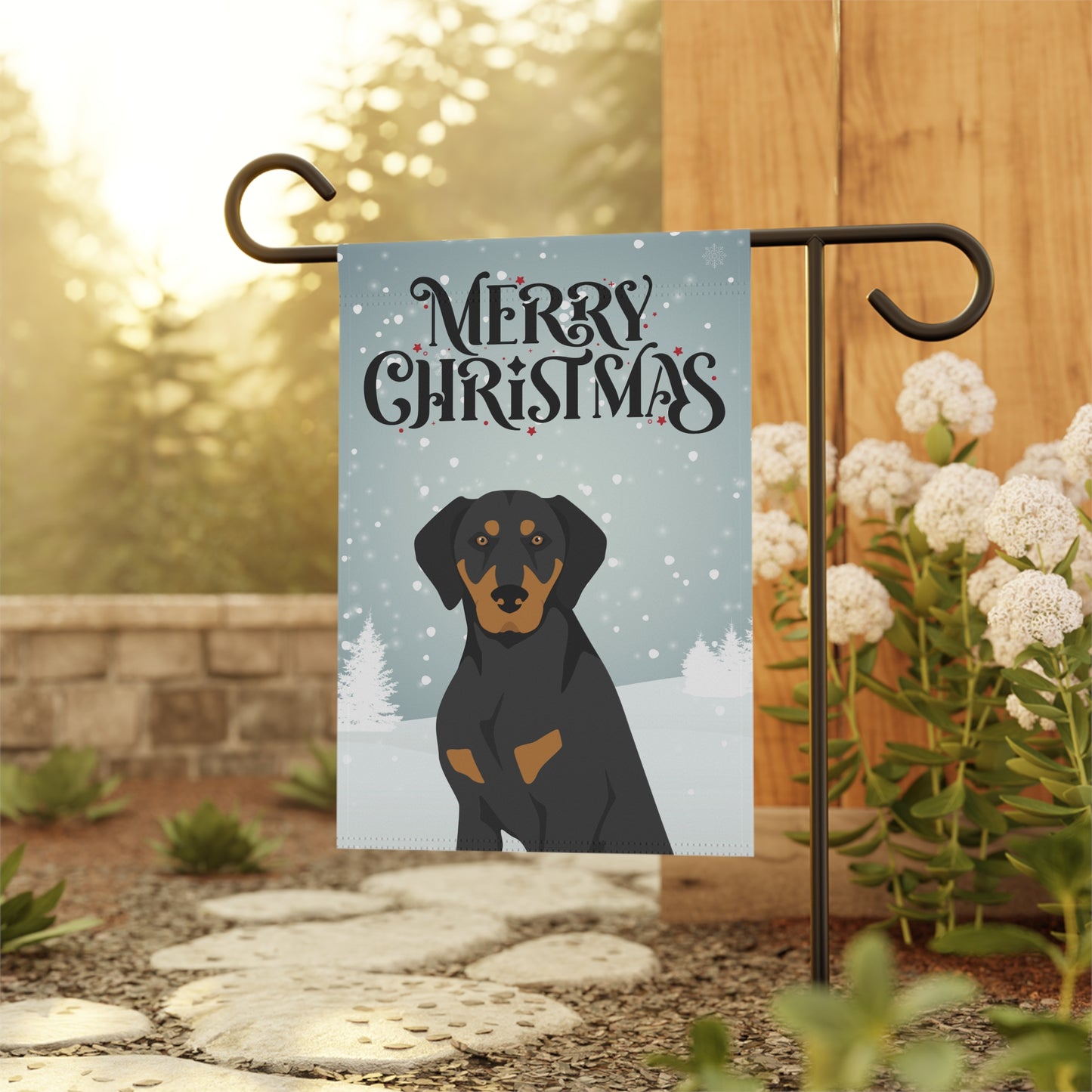 Transylvanian Hound Dog Garden Flag