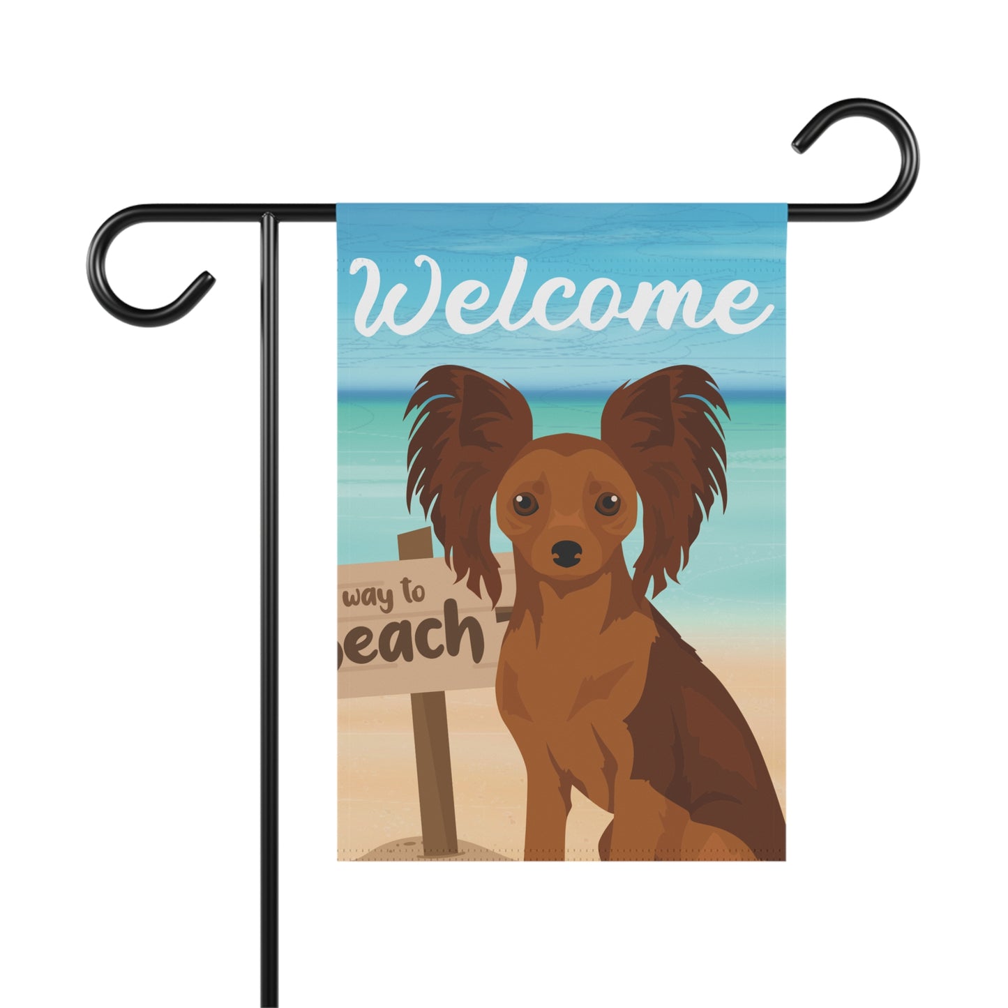 Russian Toy Terrier Dog Garden Flag