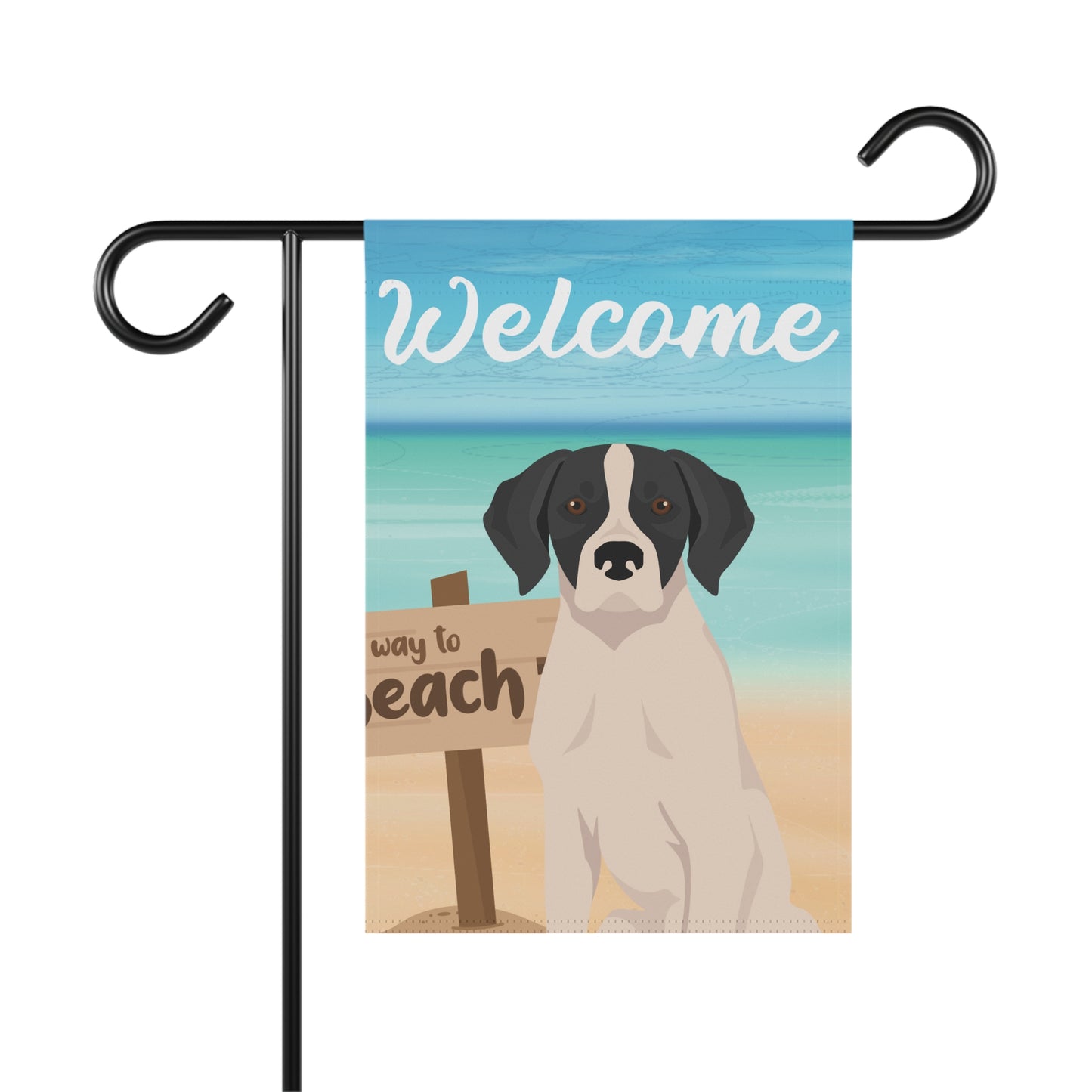 Pointing Dog Garden Flag