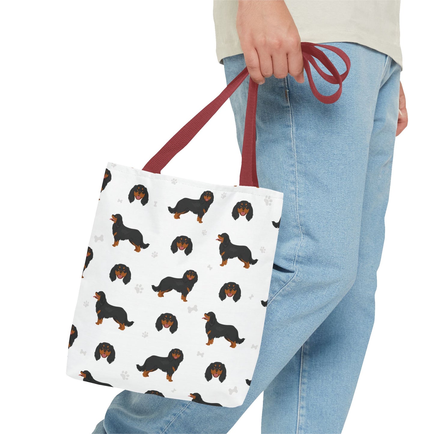 Cavalier King Charles Spaniel Dog Tote Bag