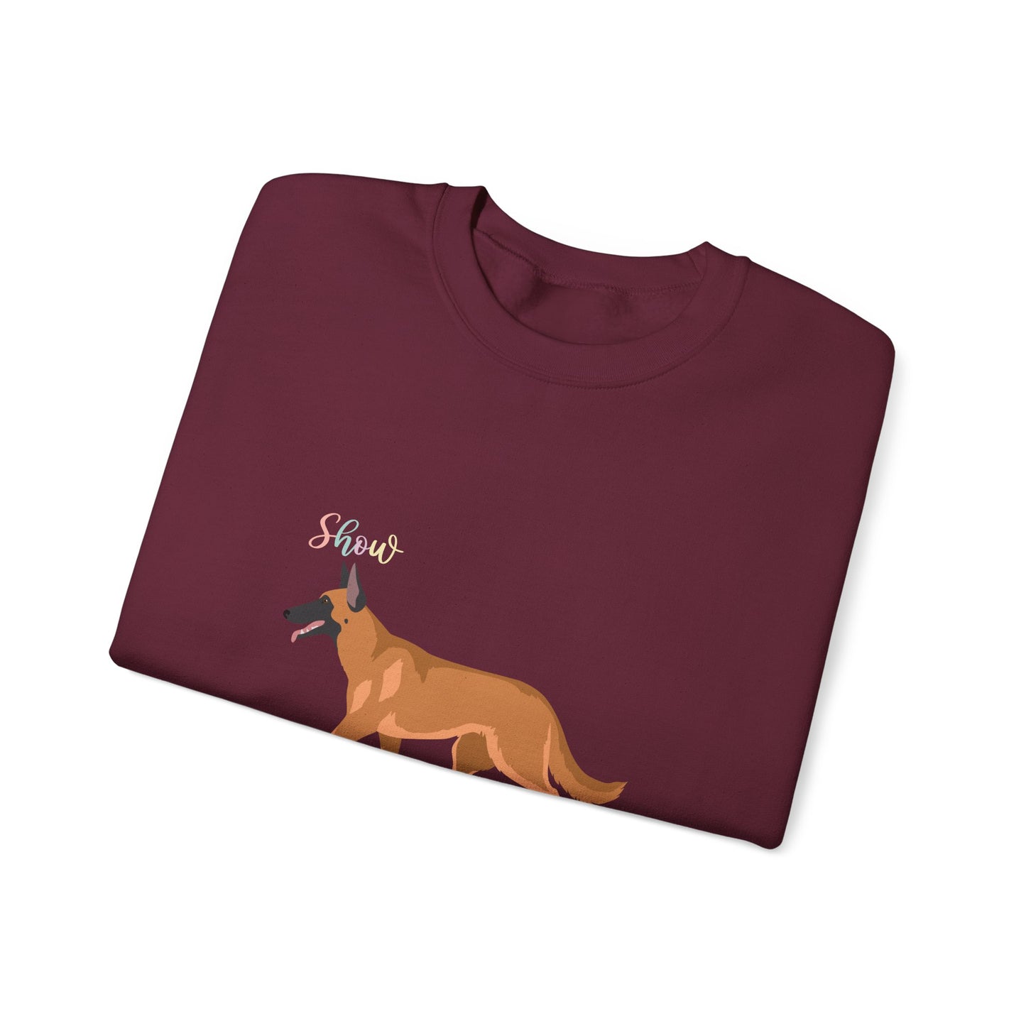 Belgian Malinois Dog Unisex Heavy Blend Crewneck Sweatshirt