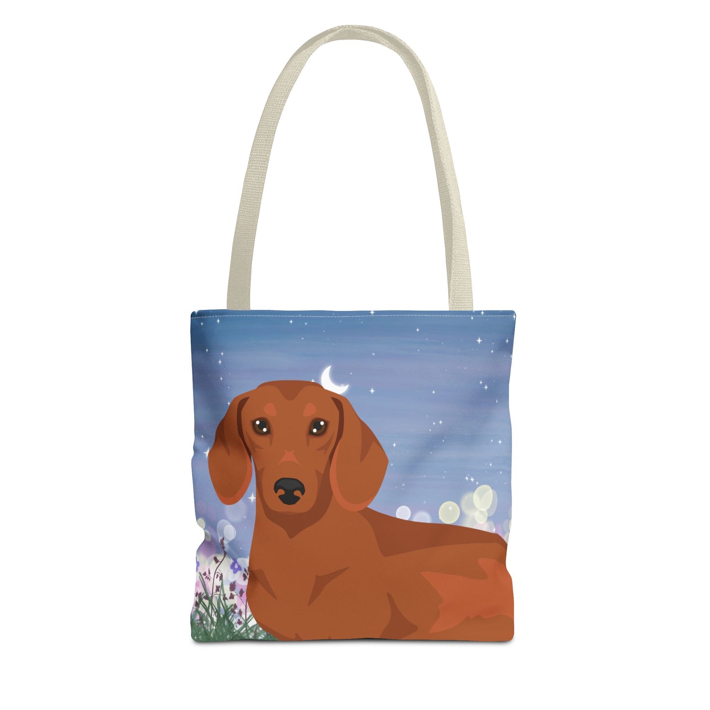 Dachshund Dog Tote Bag 13x13