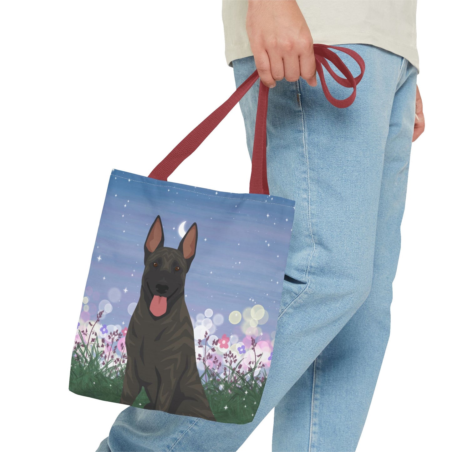 Dutch Shepherd Dog Tote Bag 13x13