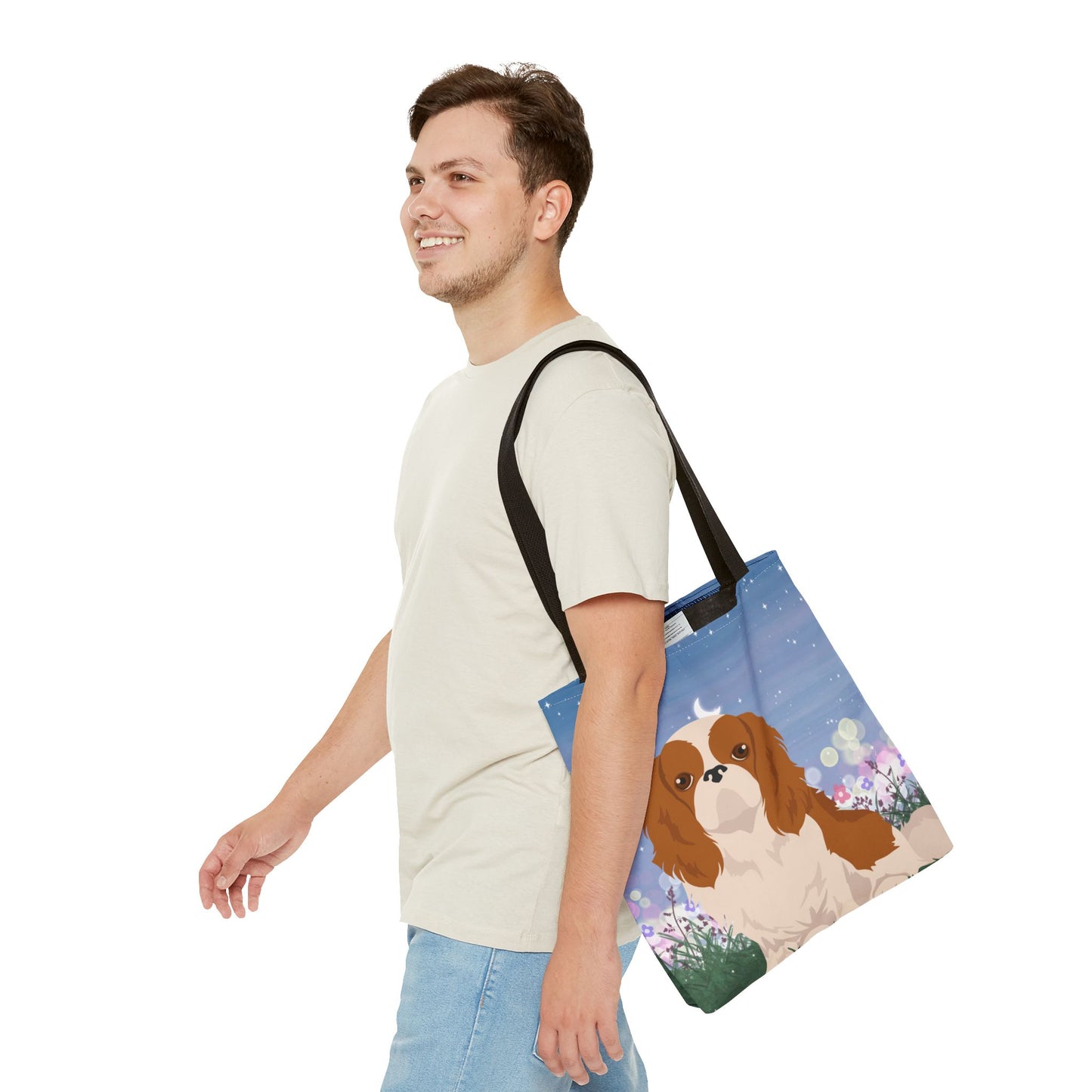 English Toy Spaniel Dog Tote Bag 16x16