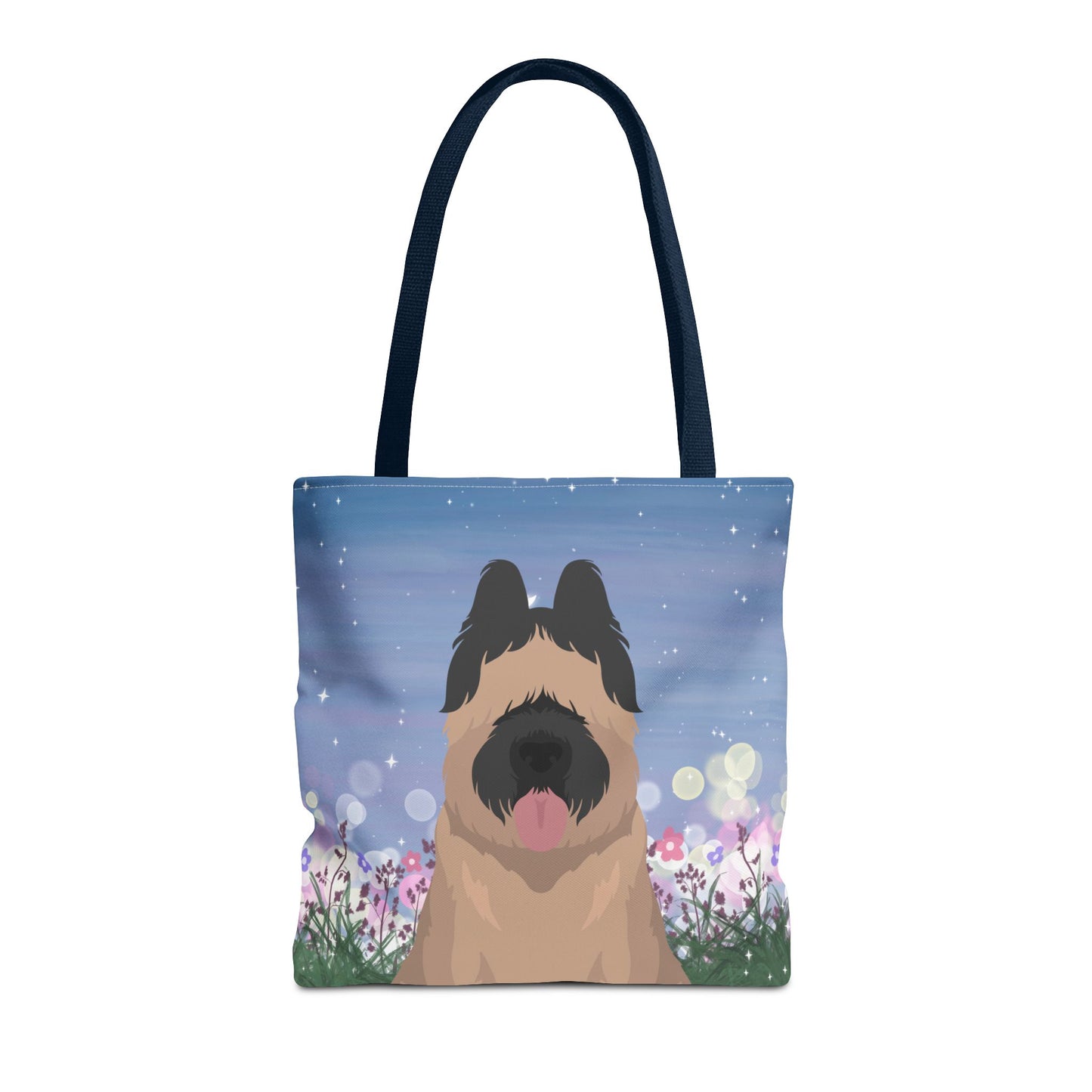 Briard Dog Tote Bag 16x16