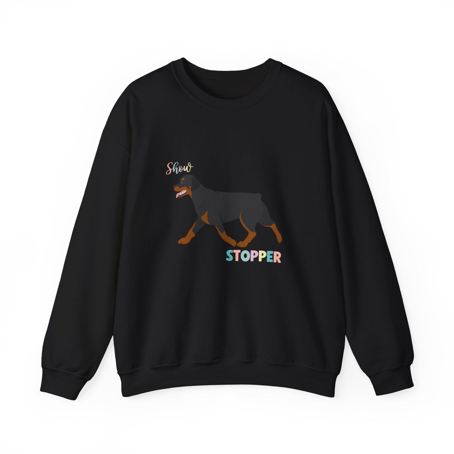 Rottweiler Dog Unisex Heavy Blend Crewneck Sweatshirt