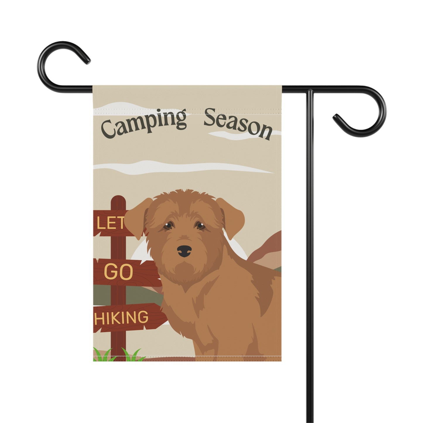 Glen Of Imaal Terrier Dog Camping Garden Flag