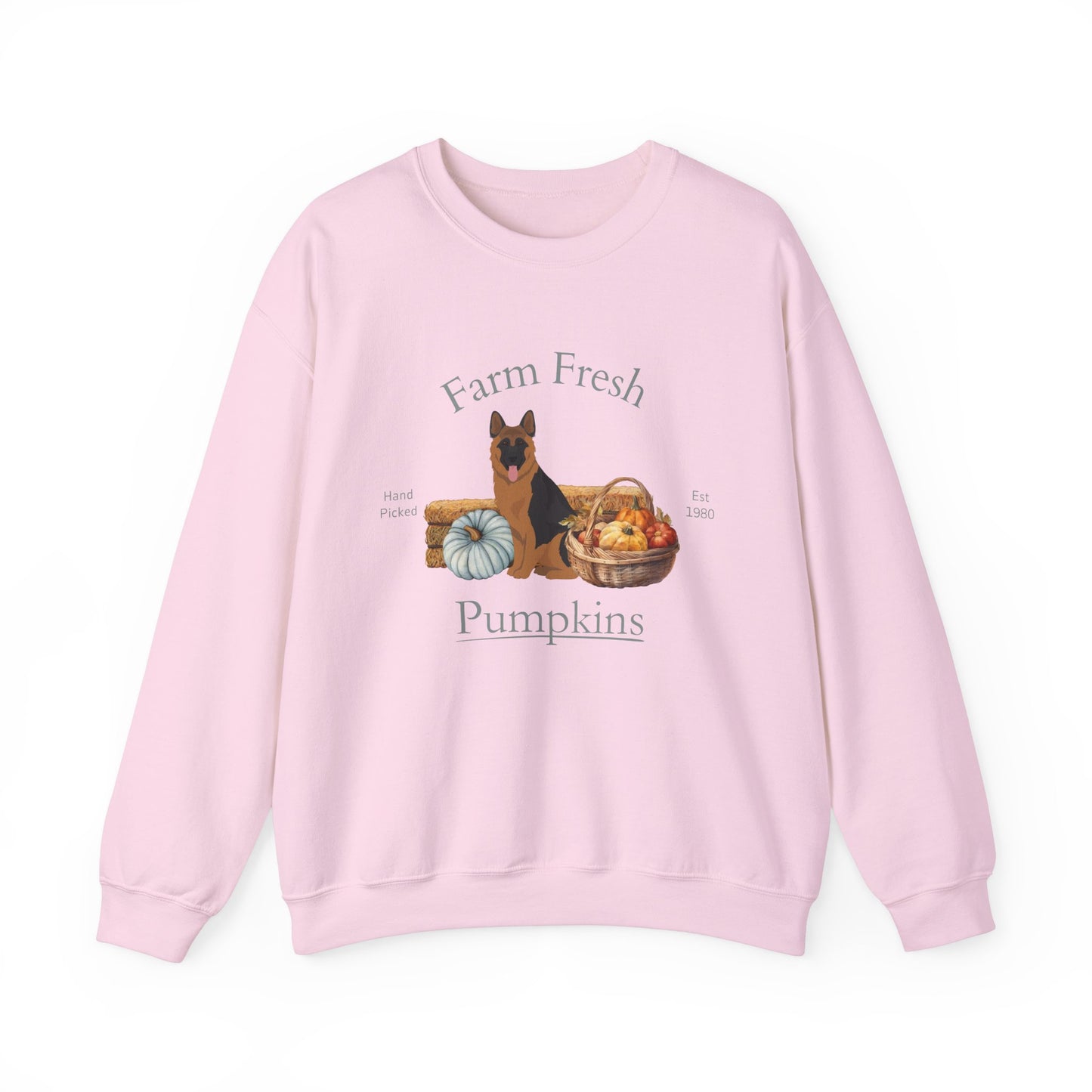 German Shepherd Dog Fall Halloween Unisex Heavy Blend Crewneck Sweatshirt