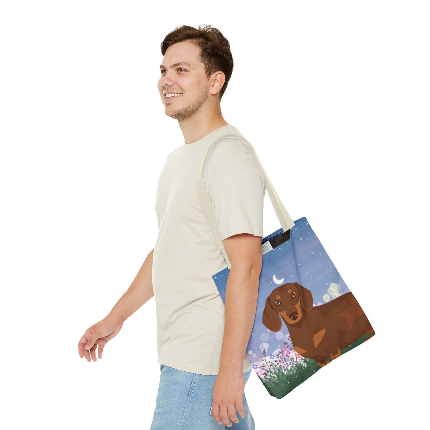 Dachshund Dog Tote Bag 16x16