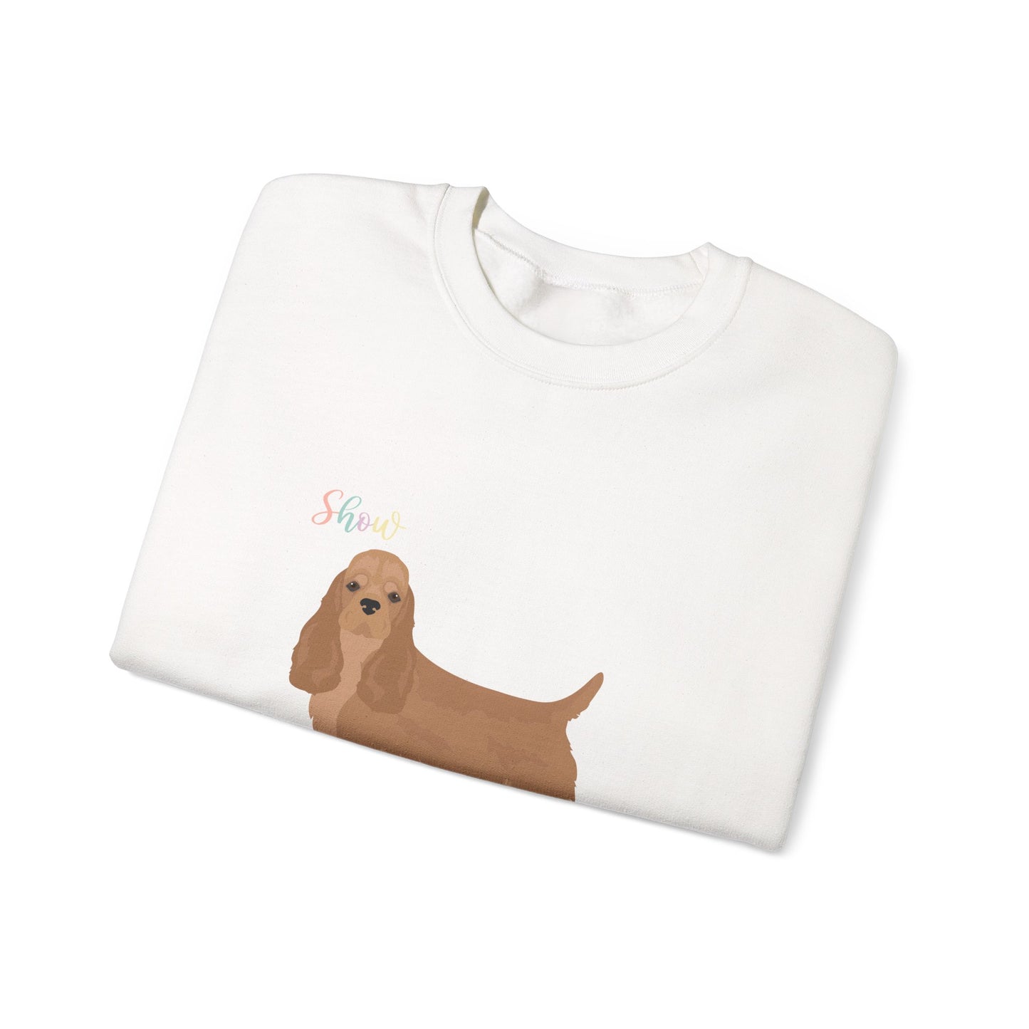 Cocker Spaniel Dog Unisex Heavy Blend Crewneck Sweatshirt