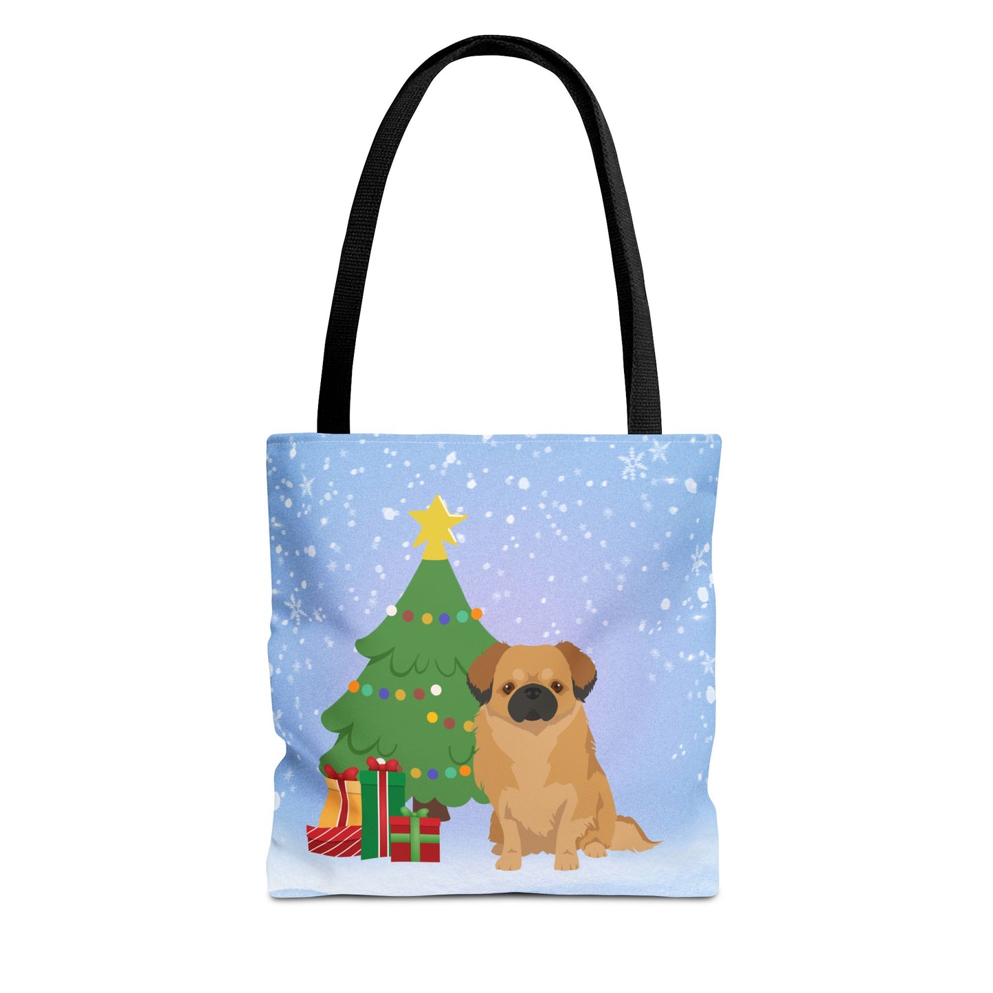 Tibetan Spaniel Dog Tote Bag, Dog Mom Gift