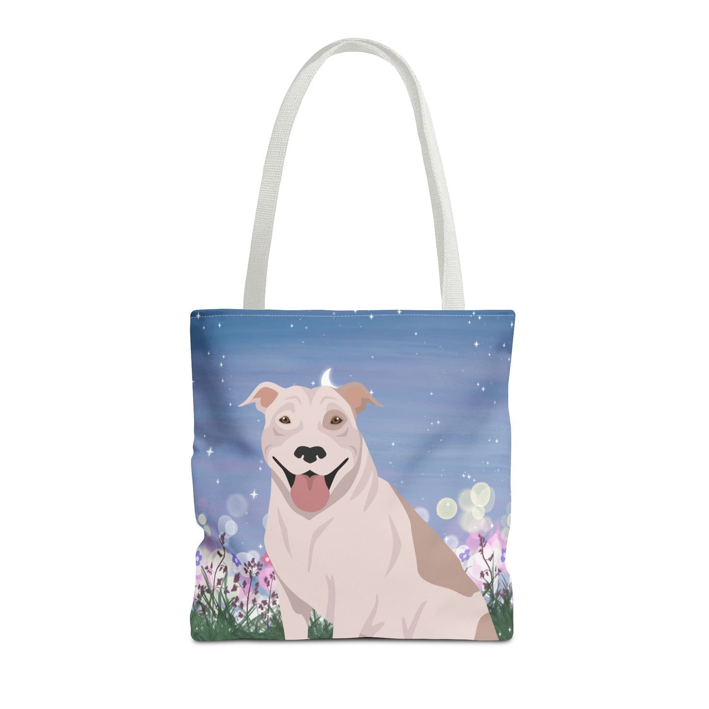 Pit Bull Dog Tote Bag 16x16