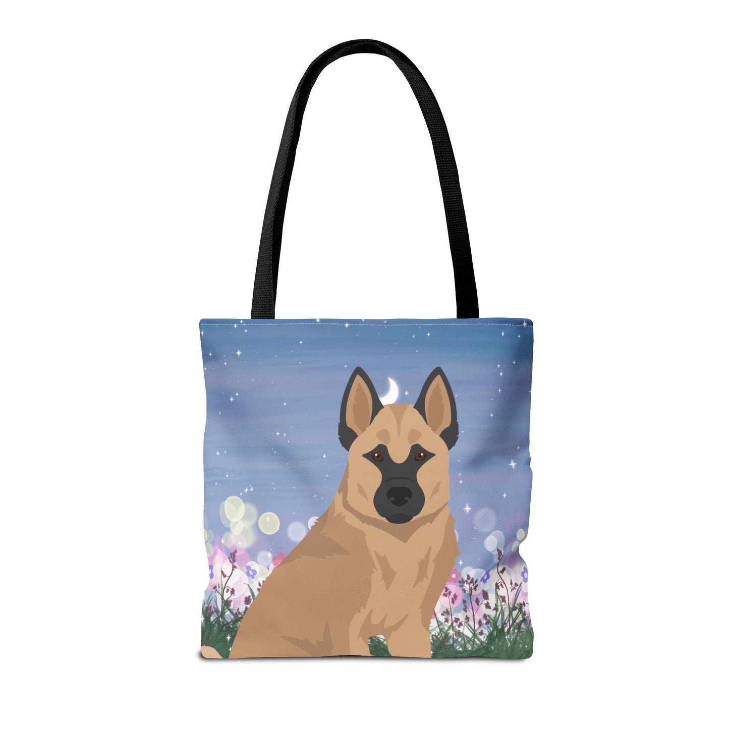 Hallefors Elkhound Dog Tote Bag 16x16