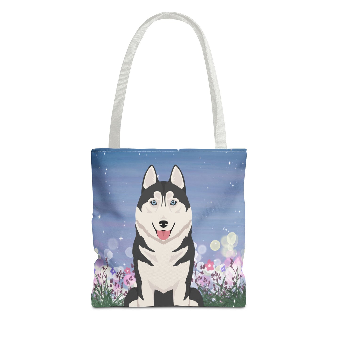 Siberian Husky Dog Tote Bag 13x13