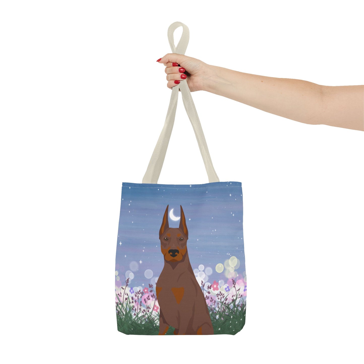 Dobermann Pinscher Dog Tote Bag 13x13