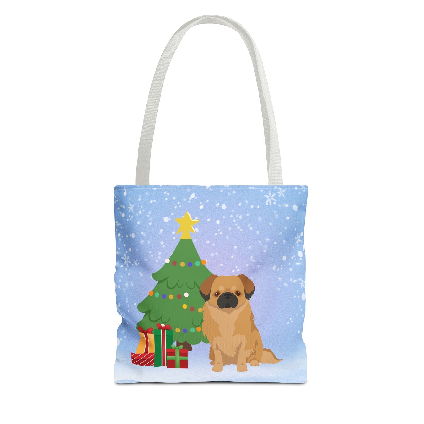 Tibetan Spaniel Dog Tote Bag, Dog Mom Gift