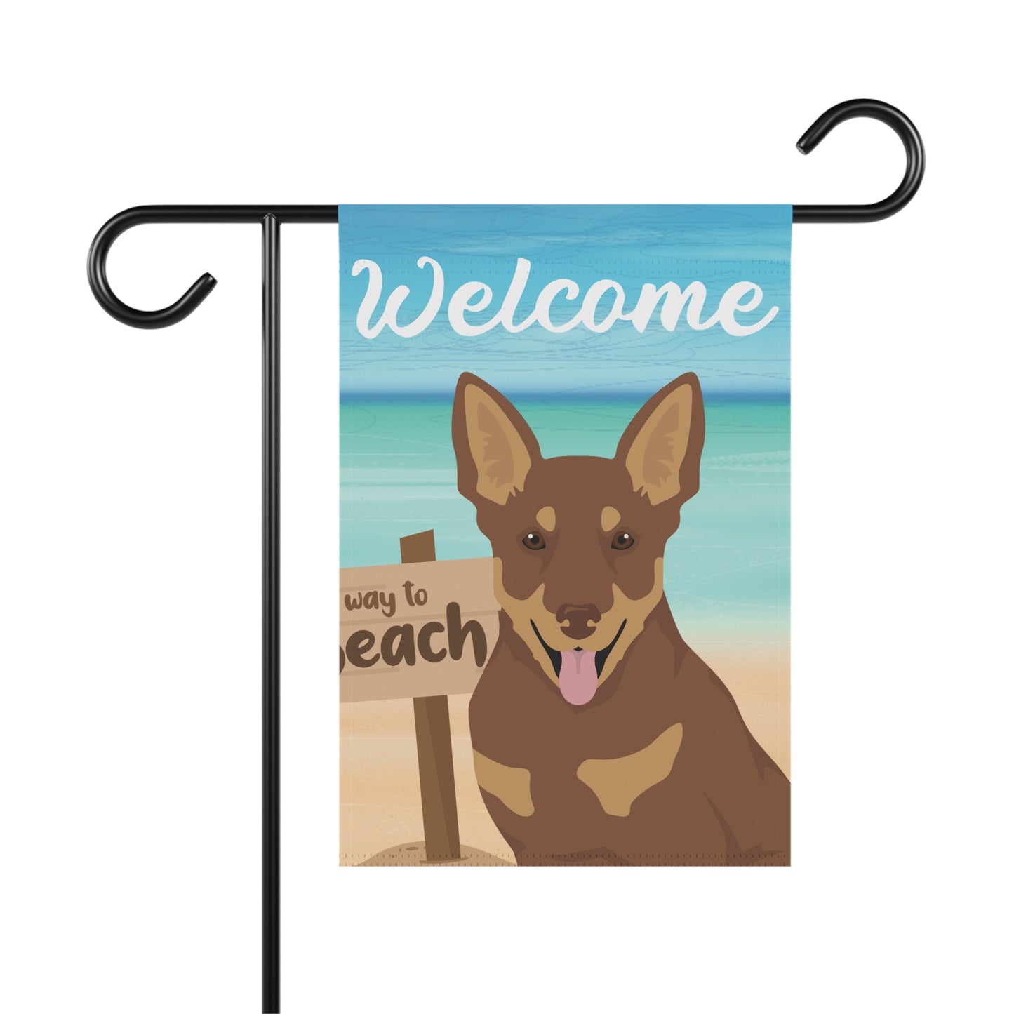 Lancashire Heeler Dog Garden Flag