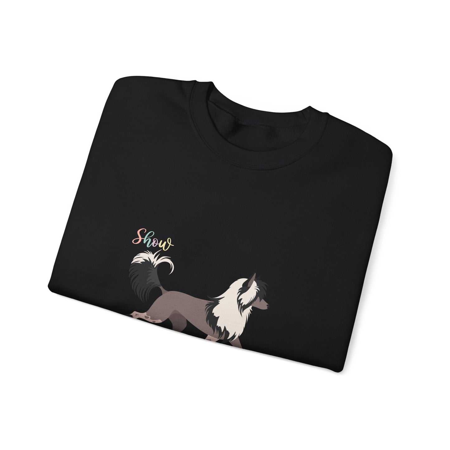 Chinese Crested Dog Dog Unisex Heavy Blend Crewneck Sweatshirt