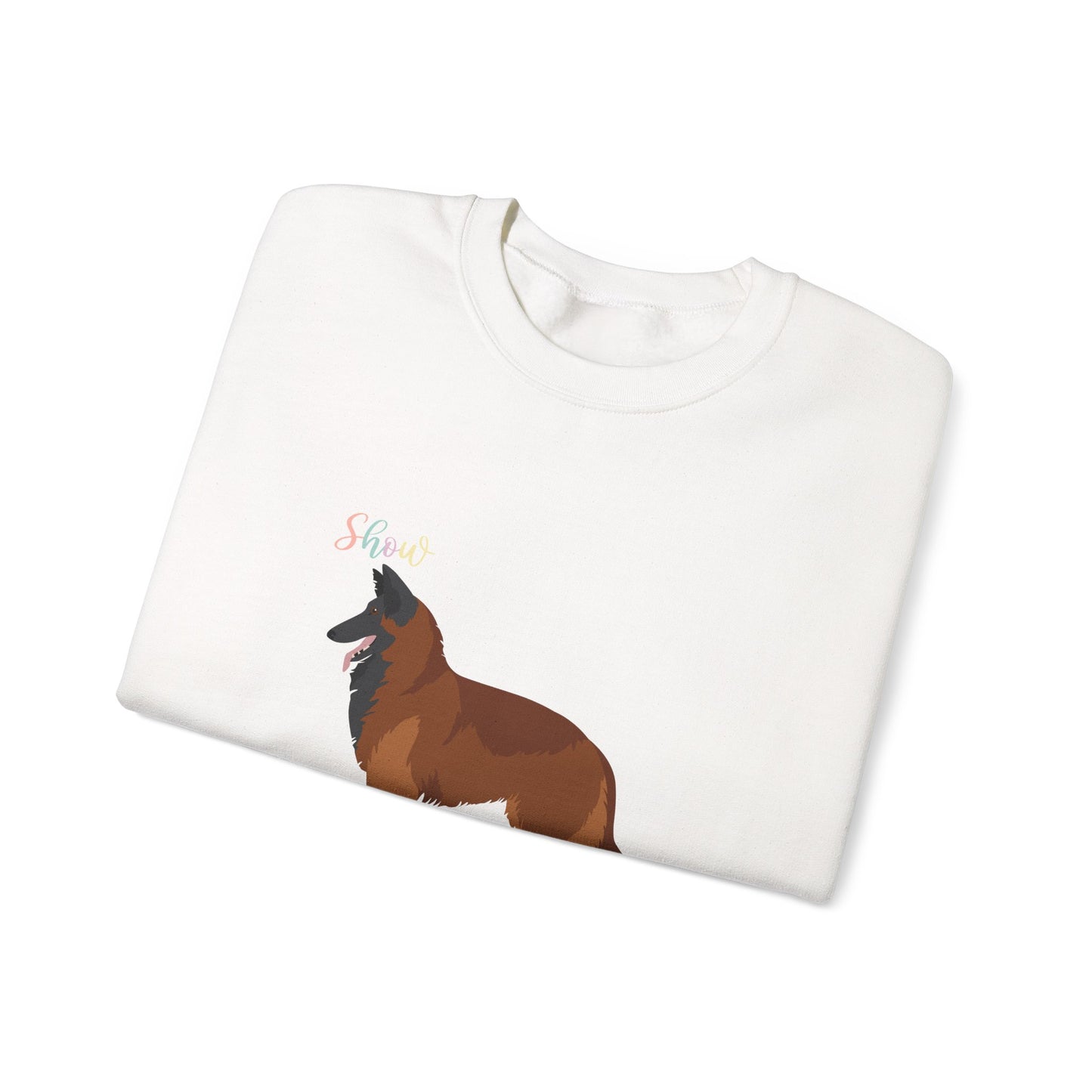 Belgian Tervuren Dog Unisex Heavy Blend Crewneck Sweatshirt