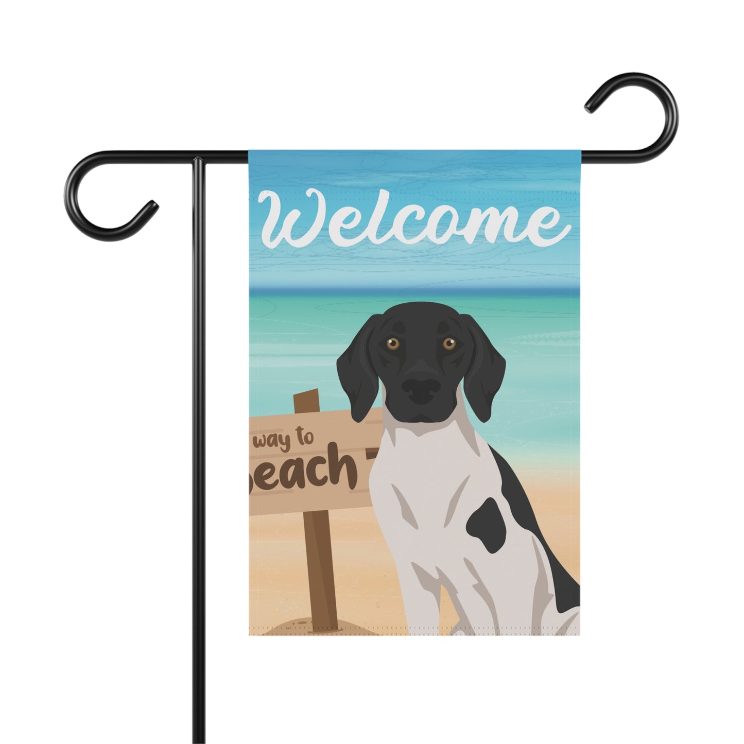German Shorthaired Pointer Dog Garden Flag