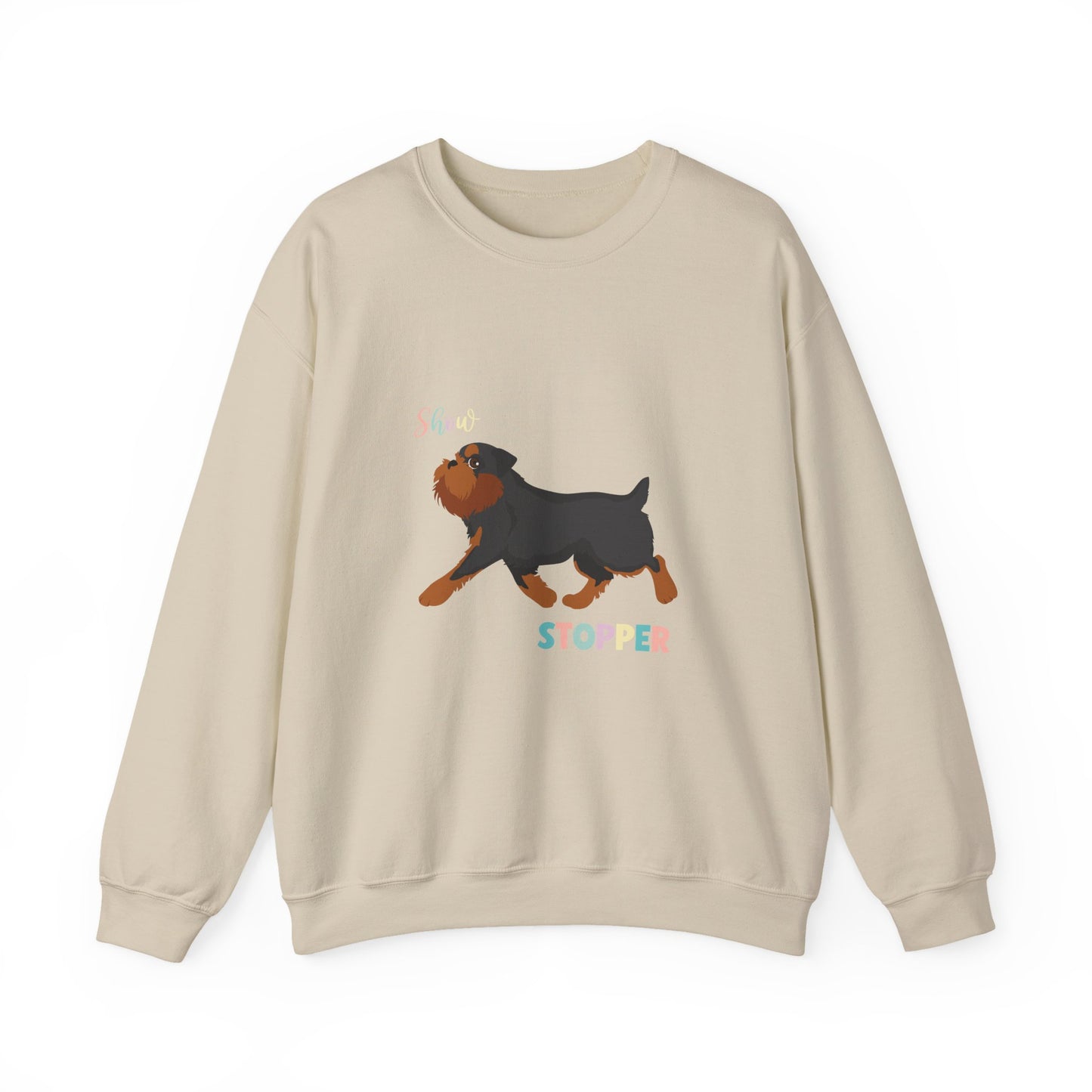 Brussels Griffion Dog Unisex Heavy Blend Crewneck Sweatshirt